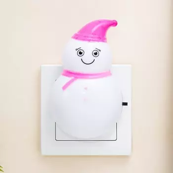 Ночник "Снеговик" LED 3х7х10см RISALUX