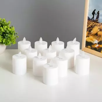 Светодиодная свеча RISALUX «Белая классика», LED-ночник, 557 см