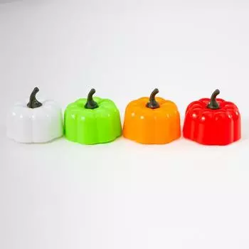 Ночник "Тыква-свеча" LED 3хLR41 МИКС 5х5х4 см