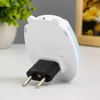 Ночник «Ушки» LED 1 Вт бело-голубой 758 см RISALUX