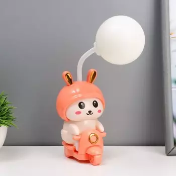 Ночник «Зайчик»LED 2 Вт USB АКБ розовый 7.59.532 см RISALUX