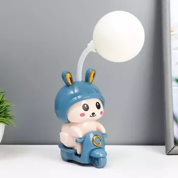 Ночник «Зайчик» LED 2 Вт USB АКБ синий 7.59.532 см RISALUX