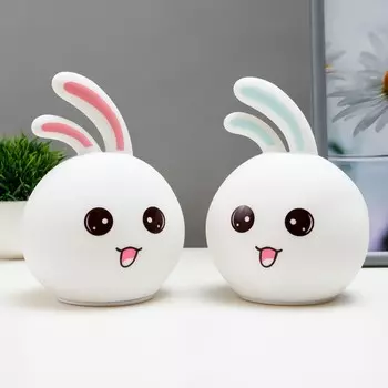 Ночник "Зайчик мякиш" LED 1Вт от USB 12x10,8x16,3 см