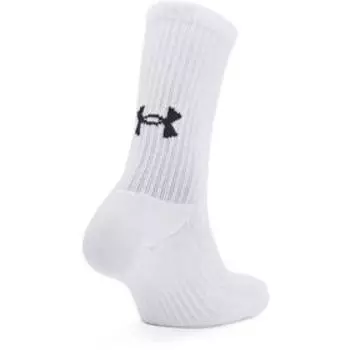 Носки 3 пары Under Armour Core Crew 3PK Socks, размер 37,5-40,5 (1358345-100)