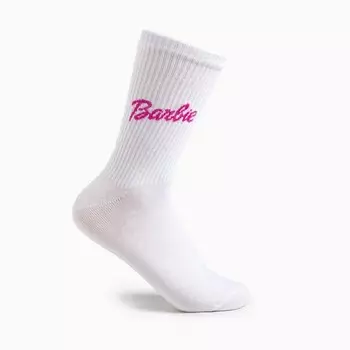 Носки «Barbie», цвет белый, размер 23-25 (37-40)