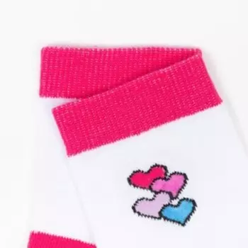 Носки детские, цвет белый, размер 14-16