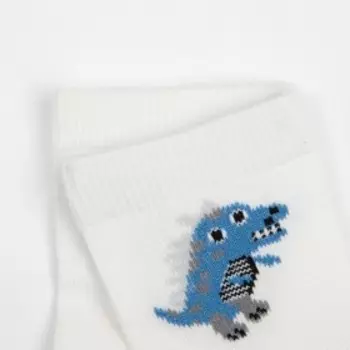 Носки детские, цвет белый, размер 14-16 (24-28)