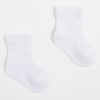 Носки детские, цвет белый, размер 14