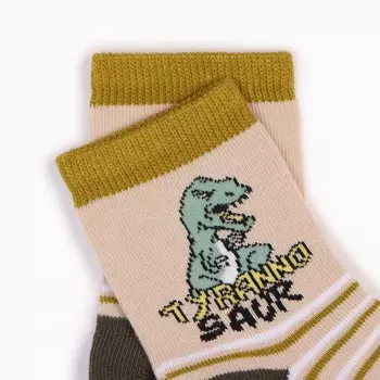 Носки детские, цвет бежевый, размер 20-22 (31-34)