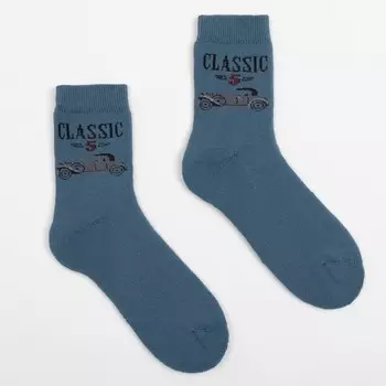 Носки детские, цвет джинс, размер 22-24