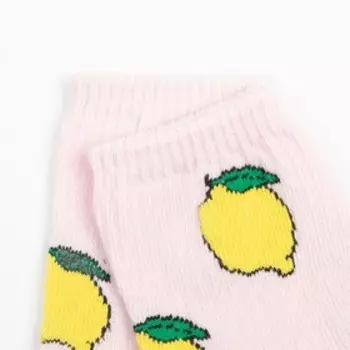 Носки детские, цвет розовый, размер 20