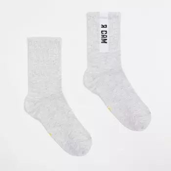 Носки детские, цвет светло-серый меланж, размер 20 (31-33)