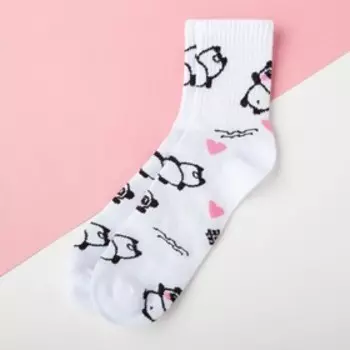 Носки детские KAFTAN «Панды», размер 18-20, цвет белый
