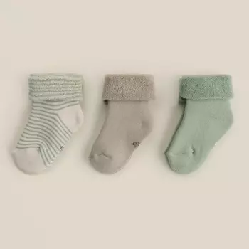 Носки детские махровые 3 пары SL HOME, 10-12 см