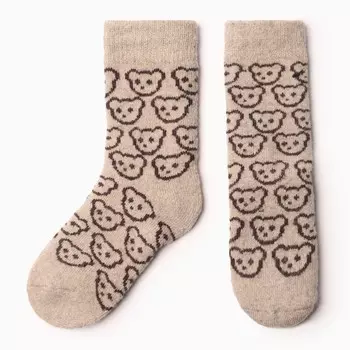 Носки детские махровые, МИКС, размер 22