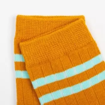 Носки детские MINAKU, горчичный, р-р 16-18 см