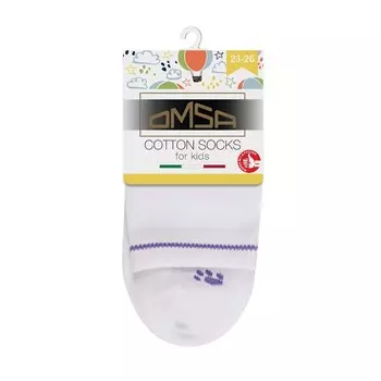 Носки детские OMSA kids Calzino 21P61 Bianco, размер 27-30