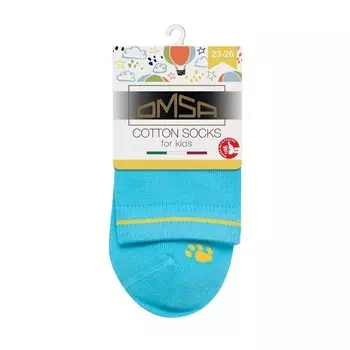 Носки детские OMSA kids Calzino 21P61 Turchese, размер 31-34