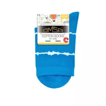 Носки детские OMSA kids Calzino 21P65 Turchese, размер 27-30