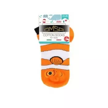 Носки детские OMSA kids Calzino 21Р62 Orange, размер 27-30