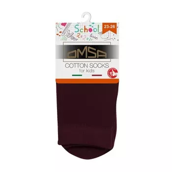 Носки детские OMSA kids Calzino 21С03 гладь Bordo, размер 27-30