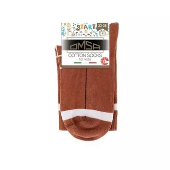 Носки детские OMSA kids Calzino 21S12 Marrone, размер 23-26