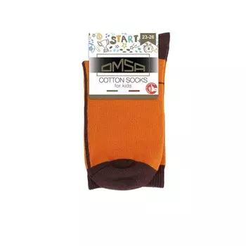 Носки детские OMSA kids Calzino 21S12 Orange, размер 27-30