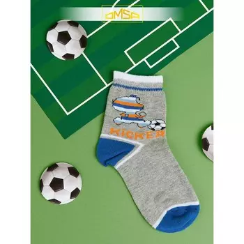 Носки детские OMSA kids Calzino 21S13 Grigio Melange, размер 19-22