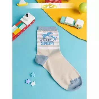 Носки детские OMSA kids Calzino 23Р64 Grigio Chiaro, размер 27-30