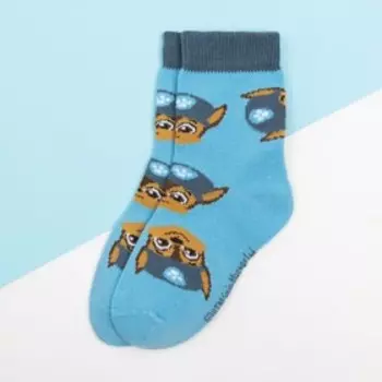 Носки детские PAW PATROL "Гонщик", син 16-18 см, 4-6 лет