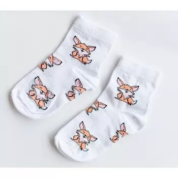 Носки детские, размер 16, цвет белый