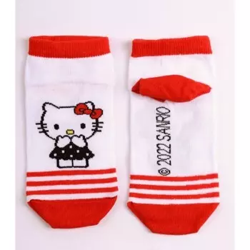 Носки детские, размер 18, цвет бело-красный