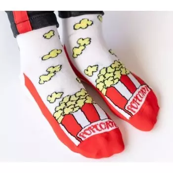 Носки детские, размер 20, цвет бело-красный