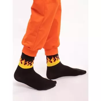 Носки детские, размер 20, цвет чёрный