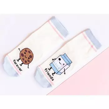 Носки детские, размер 22, цвет молочный