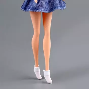 Носки для куклы, цвет белый