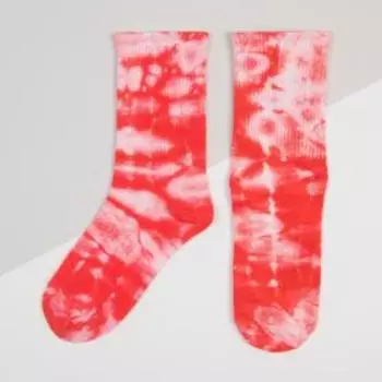 Носки KAFTAN "Тай-дай", р-р 36-39, цв.красный