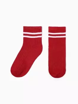 Носки женские, красные, р-р 36-39