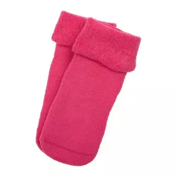 Носки махровые для девочки, размер 25-27, цвет фуксия