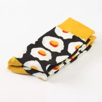 Носки MINAKU «Глазунья», размер 36-39 (23-25 см)