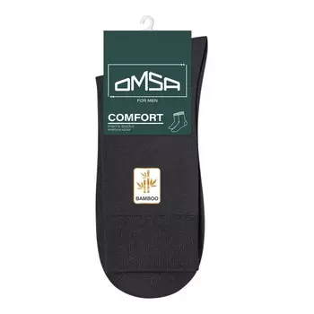 Носки мужские Bamboo OMSA CLASSIC, размер 42-44, цвет grigio scuro