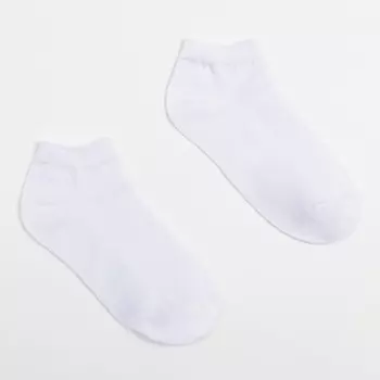 Носки мужские, цвет белый, размер 27