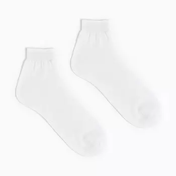 Носки мужские, цвет белый, размер 29