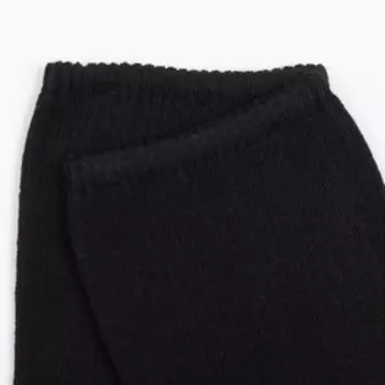 Носки мужские с медицинской резинкой, цвет черный, р-р 29