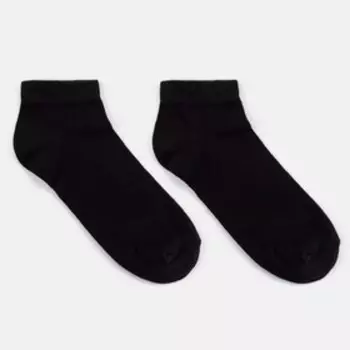 Носки мужские, цвет чёрный, размер 27-29