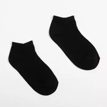 Носки мужские, цвет чёрный, размер 29