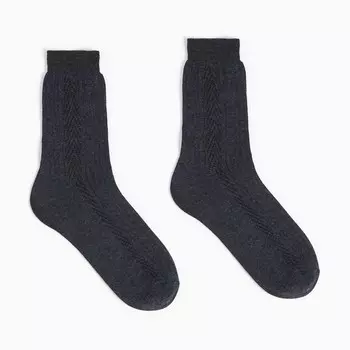 Носки мужские цвет джинс, размер 27