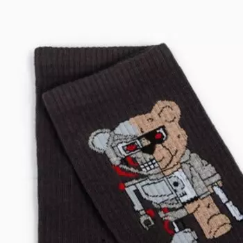 Носки мужские, цвет графитовый, размер 25-27 (39-41)