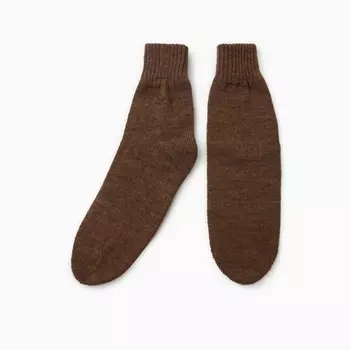 Носки мужские, цвет коричневый, р-р 25-27