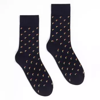 Носки мужские, цвет синий, р-р 27 (42-43)